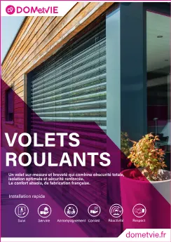 Affiche prescripteur — Volets roulants