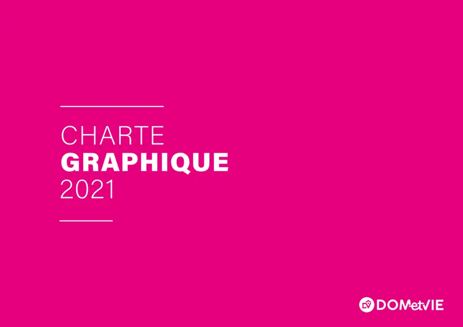 Charte graphique DOMetVIE (2021)