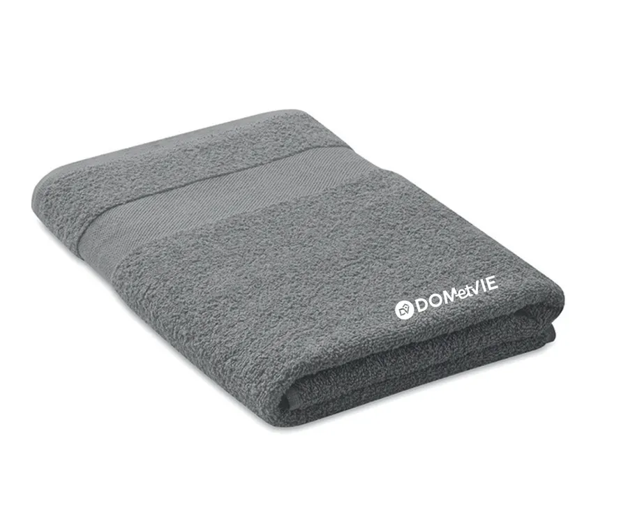 Serviette de bain grise