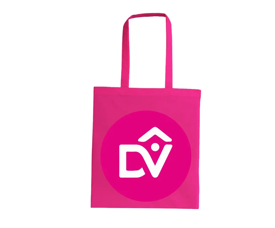 Tote bag fuchsia