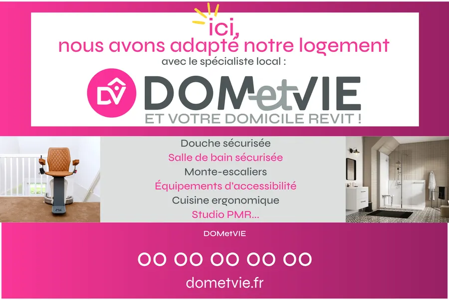 Panneau de chantier — format paysage